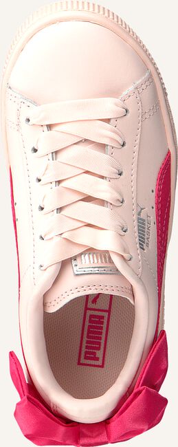 Roze PUMA Lage sneakers BASKET BOW AC PS Roze PUMA Lage sneakers BASKET BOW AC PS - large