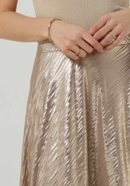 Bronzen ACCESS Maxirok TEXTURED METALLIC EFFECT MAXI SKIRT - large