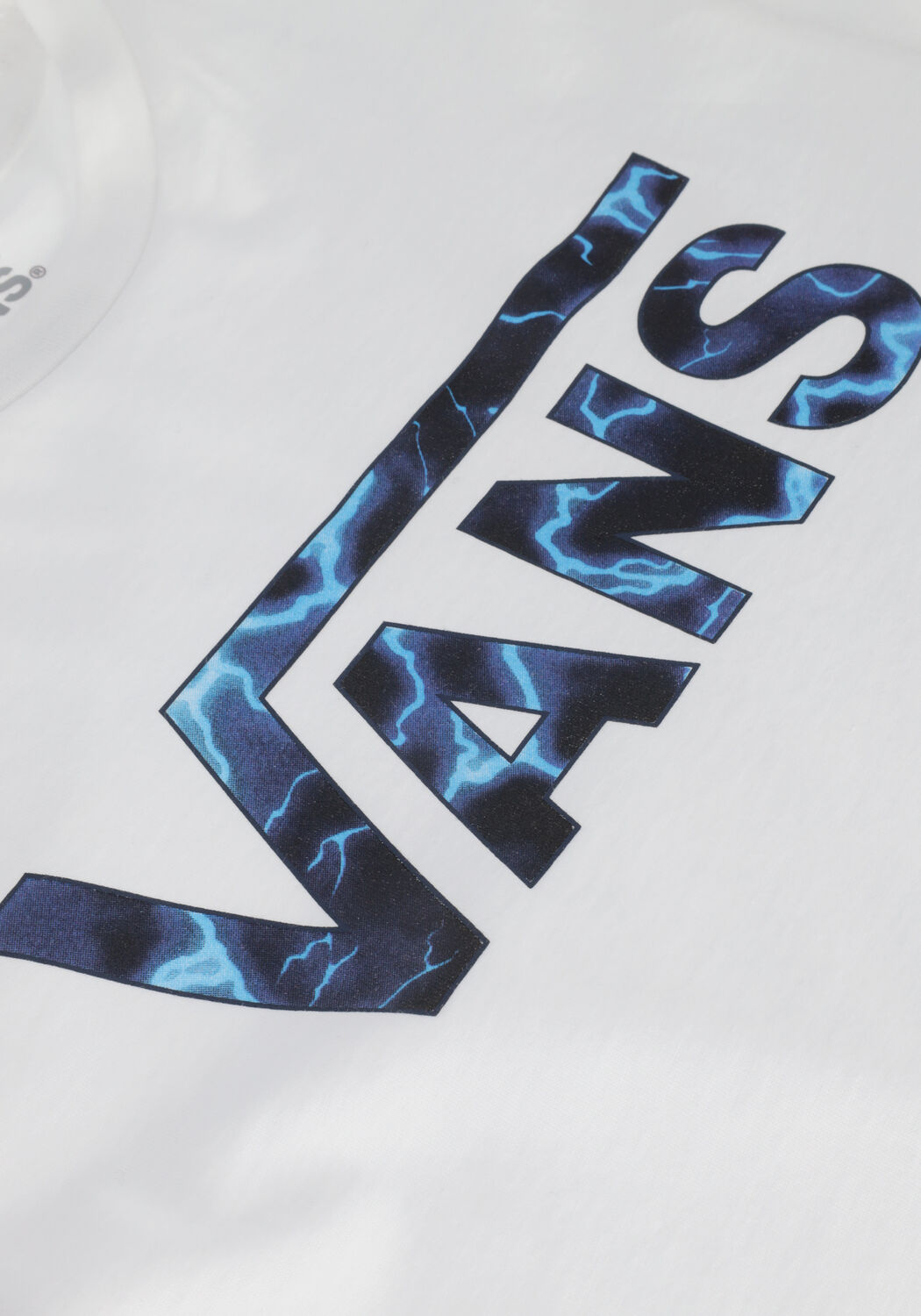 Witte VANS T-shirt BY VANS CLASSIC LOGO FILL BOYS - large