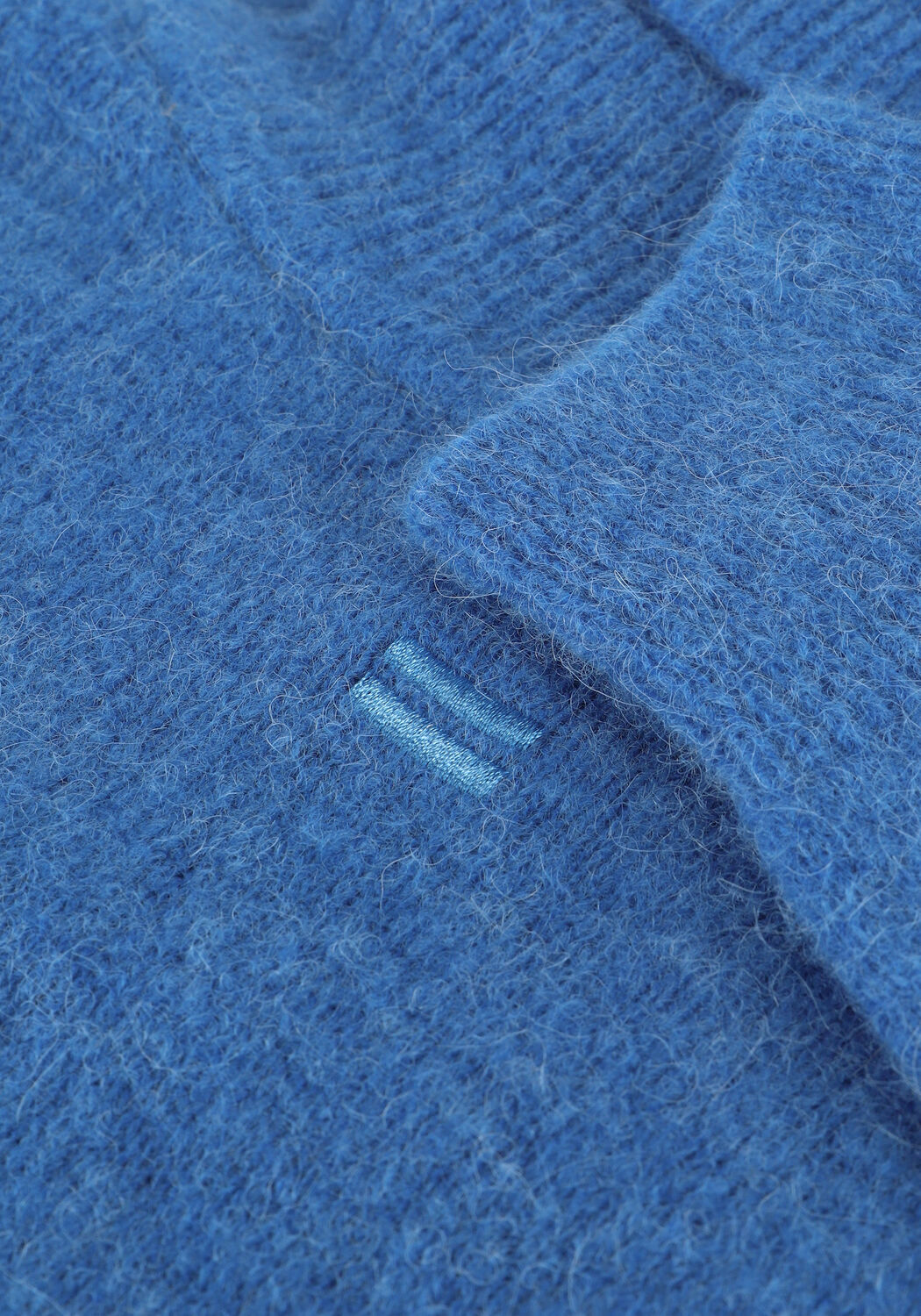 Blauwe 10DAYS Coltrui SOFT TURTLENECK SWEAT - large