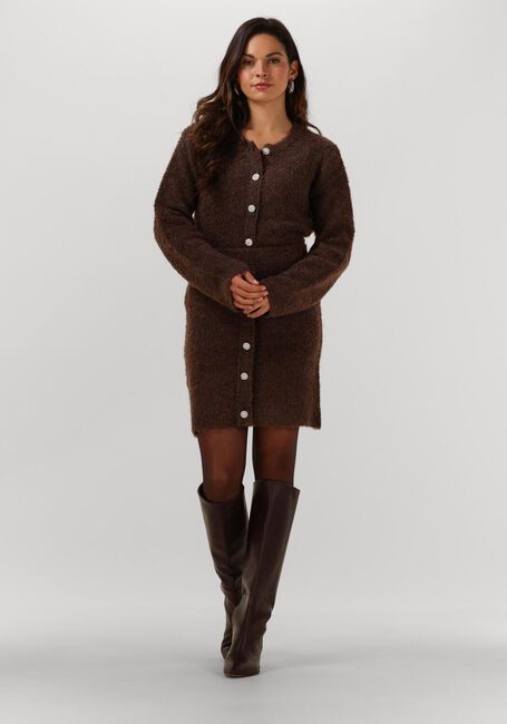 Bruine Y.A.S. Minirok YASPLYRA HW KNIT SKIRT - large