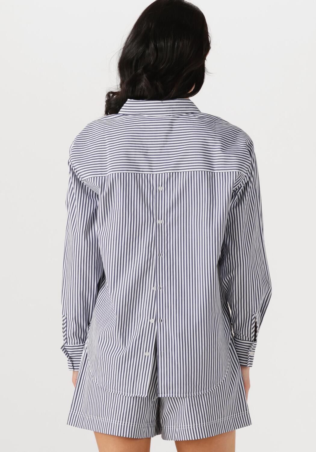 ANOTHER LABEL Dames Blouses Kyara Shirt Wit