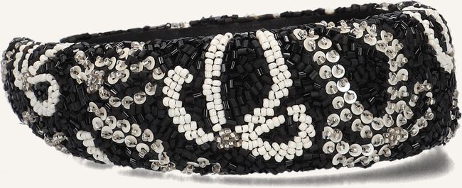 Zwarte BECKSONDERGAARD Haarbanden BOW WIDE BEADED HAIRBRACE Zwarte BECKSONDERGAARD Haarbanden BOW WIDE BEADED HAIRBRACE - large