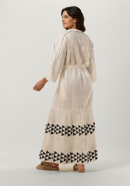Ecru GREEK ARCHAIC KORI Maxi jurk 230243 - large
