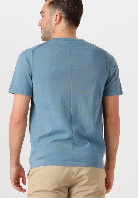 Blauwe DSTREZZED T-shirt ZEKE TEE - large