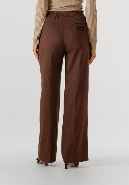 Bruine LIU JO Wijde broek PANT ELASTIC FLARE - large