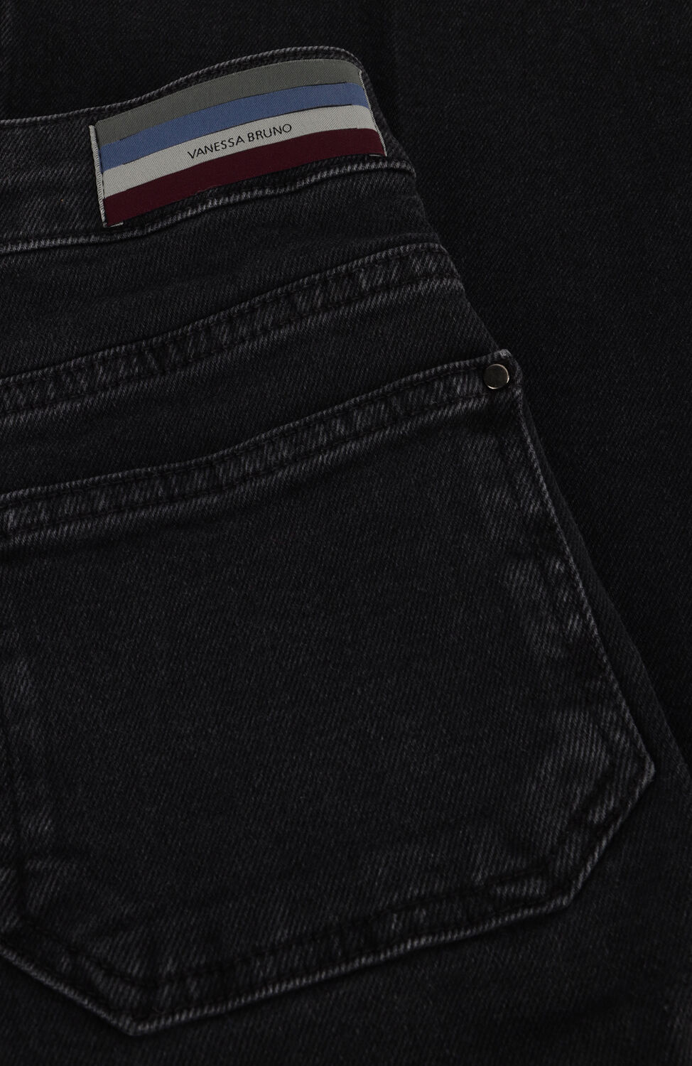 Zwarte VANESSA BRUNO Wijde broek DOMPAY - large