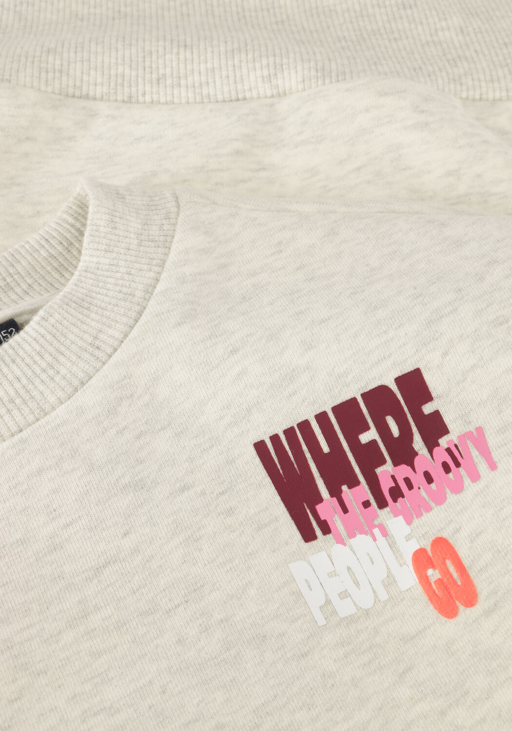 Grijze INDIAN BLUE JEANS Sweater SWEATER MELANGE - large