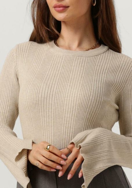 Beige MSCH COPENHAGEN Tops & T-shirts MSCHVENDELA RACHELLE PULLOVER - large