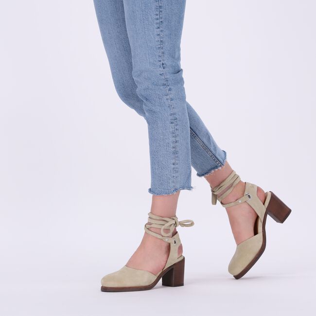 Beige SHABBIES Platte sandalen 163020089 Beige SHABBIES Platte sandalen 163020089 - large