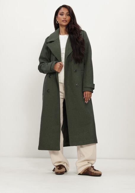 Groene MODSTR&Ouml;M Mantel SHAYMD COAT - large