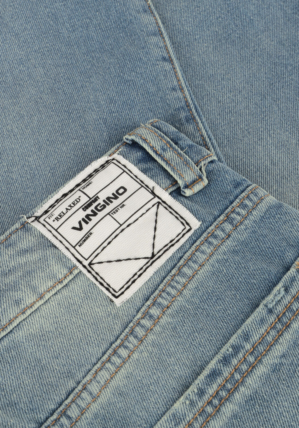 Lichtblauwe VINGINO Straight leg jeans GINO - large