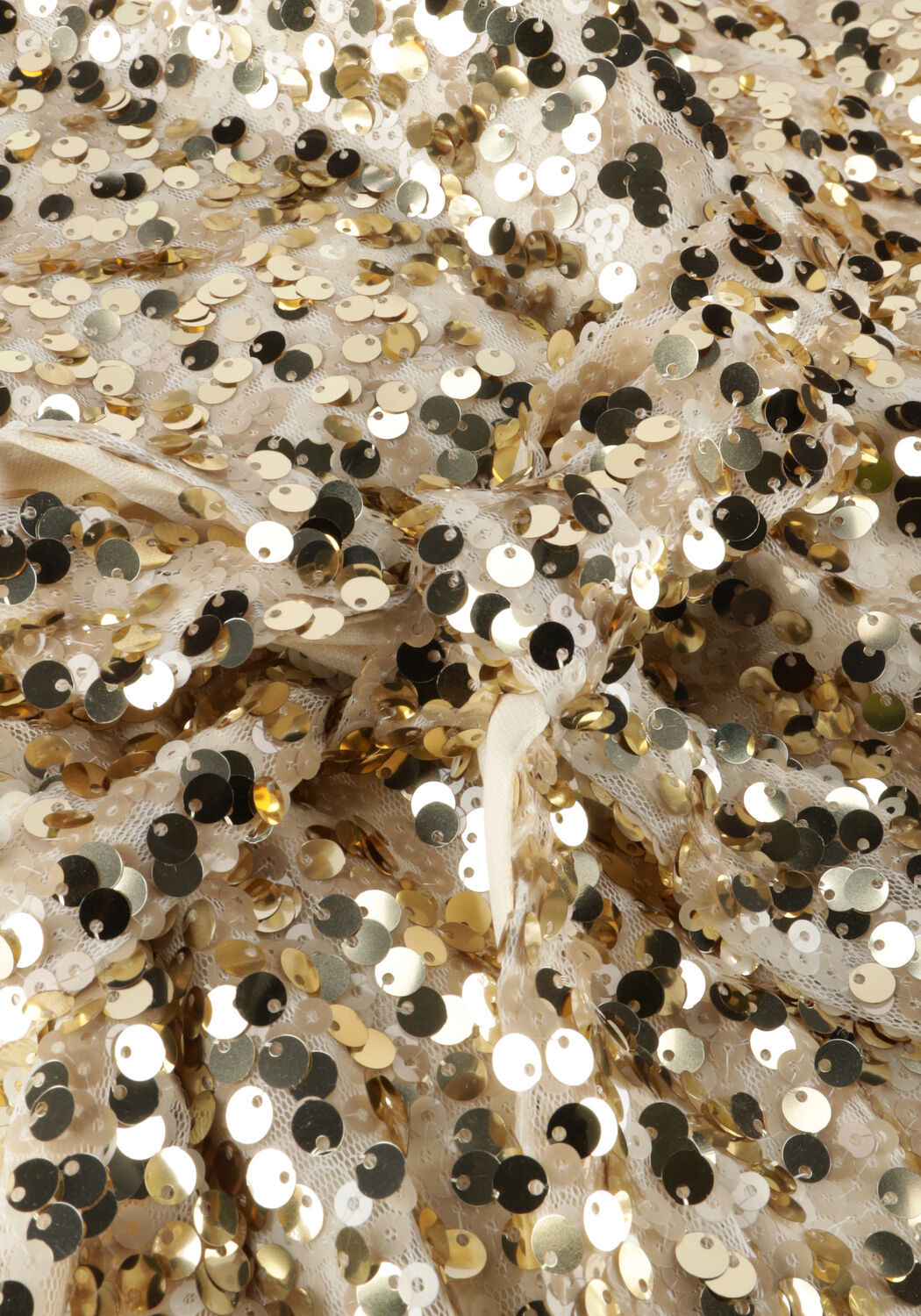 Gouden NOTRE-V Mini jurk NV-BING PARTY DRESS - large