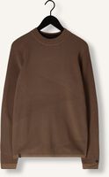 Bruine CAST IRON Trui MOCK NECK COTTON MODAL MOCKNECK Bruine CAST IRON Trui MOCK NECK COTTON MODAL MOCKNECK - medium