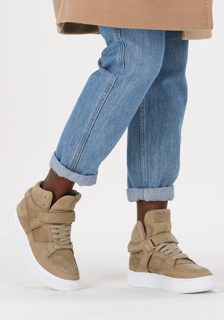 Taupe DEABUSED Hoge sneakers 7724 Taupe DEABUSED Hoge sneakers 7724 - large