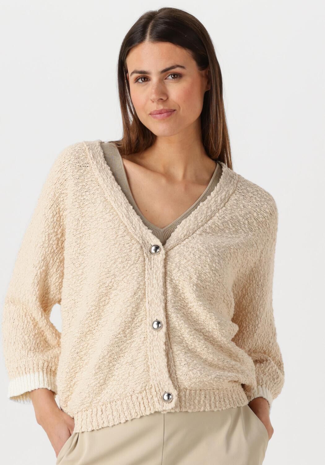 AIMEE THE LABEL Dames Truien & Vesten Roosp Ecru