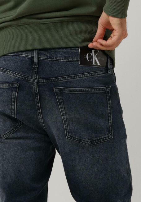 Donkerblauwe CALVIN KLEIN Slim fit jeans SLIM TAPER - large
