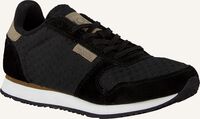 Zwarte WODEN Lage sneakers YDUN SUEDE MESH Zwarte WODEN Lage sneakers YDUN SUEDE MESH - medium