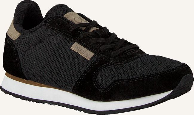 Zwarte WODEN Lage sneakers YDUN SUEDE MESH Zwarte WODEN Lage sneakers YDUN SUEDE MESH - large