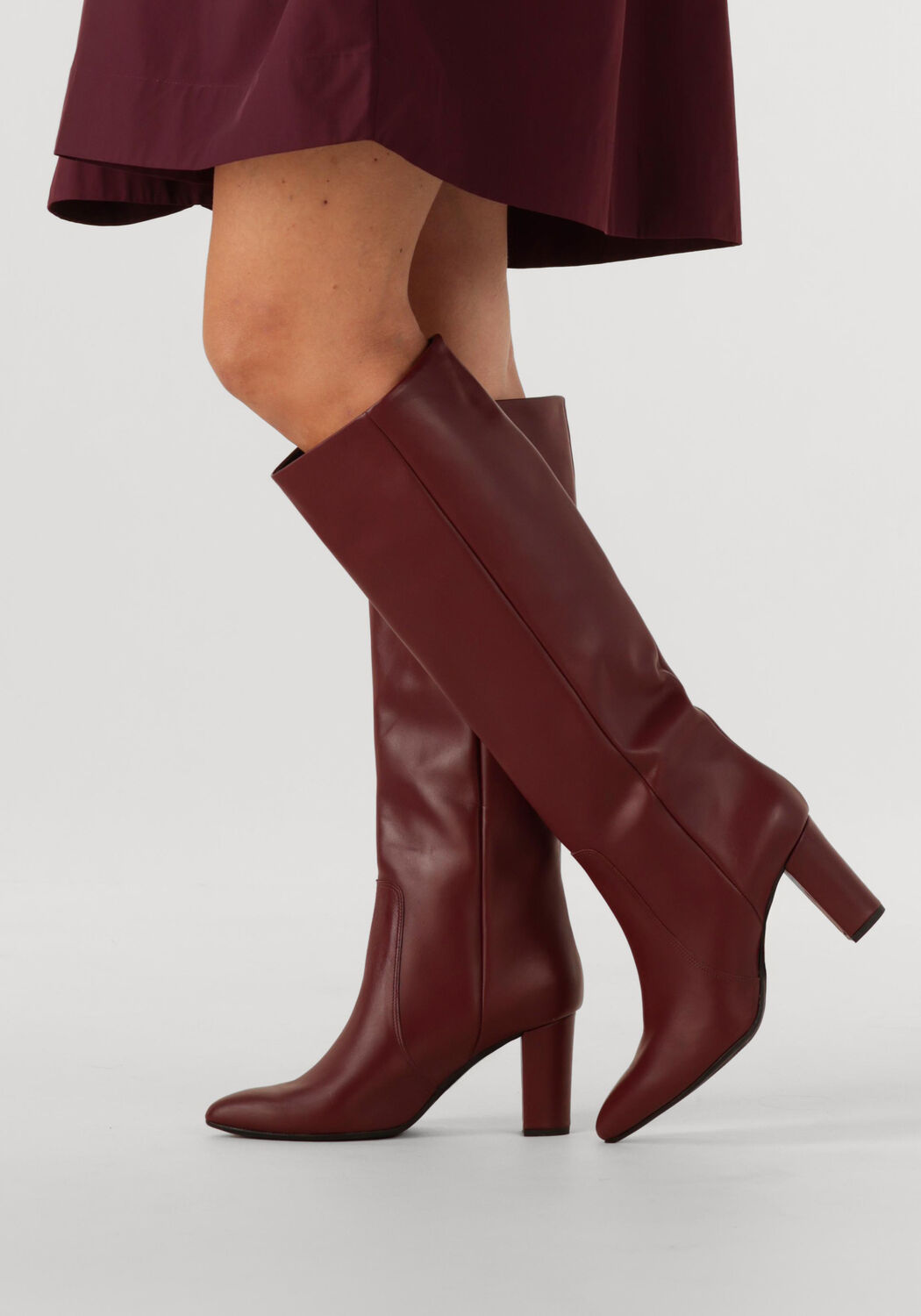 Rode OMODA ATELIER Hoge laarzen 011-52 - large