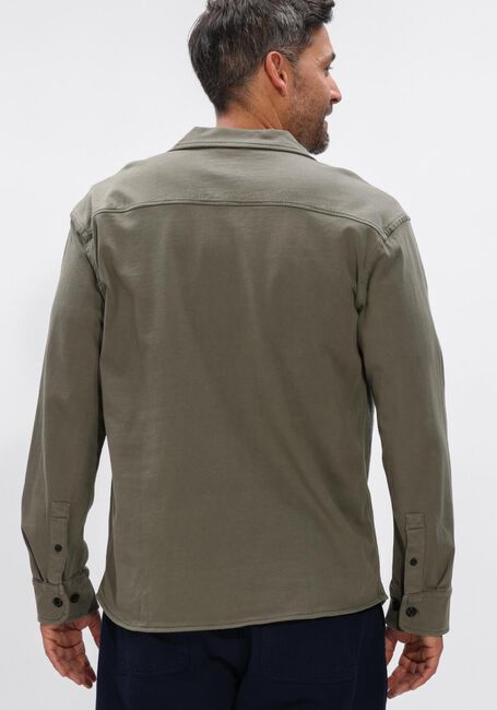 Khaki BUTCHER OF BLUE Overshirt PHIL JERSEY OVERSHIRT - large