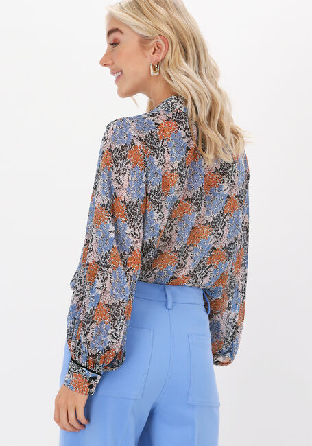 Blauwe SECOND FEMALE Blouses ITEA SHIRT - large