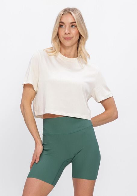 Gebroken wit BJORN BORG Tops & T-shirts STUDIO OVERSIZED CROPPED T-SHIRT - large