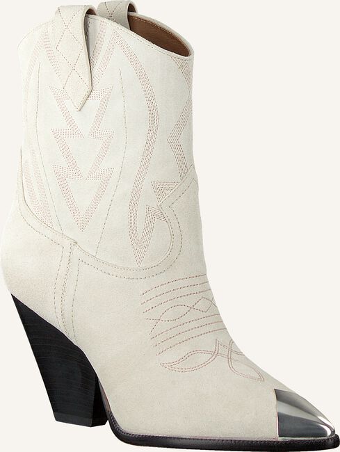 Witte LOLA CRUZ Enkellaarsjes 293T10BK Witte LOLA CRUZ Enkellaarsjes 293T10BK - large