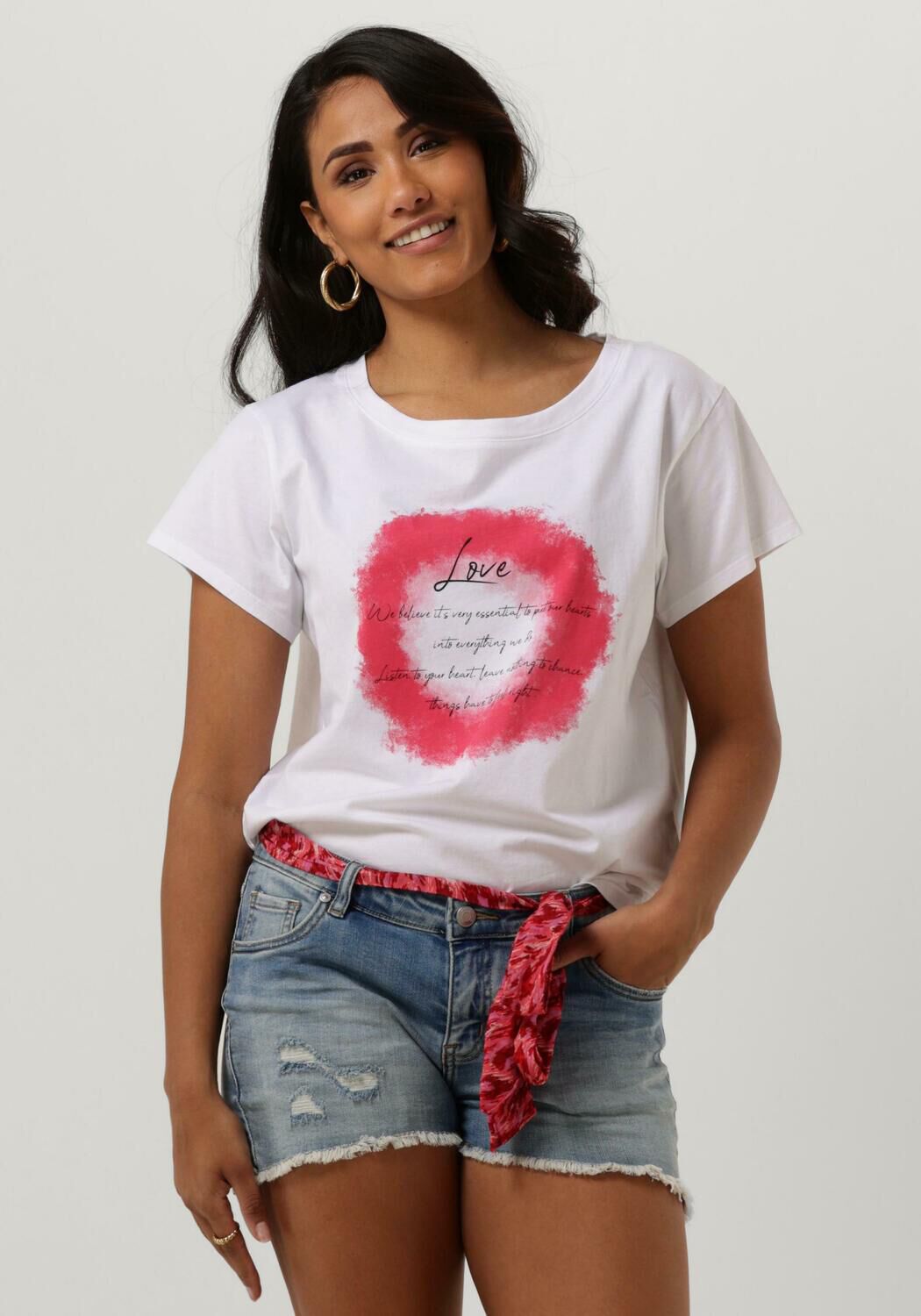 Koraal shirt dames store