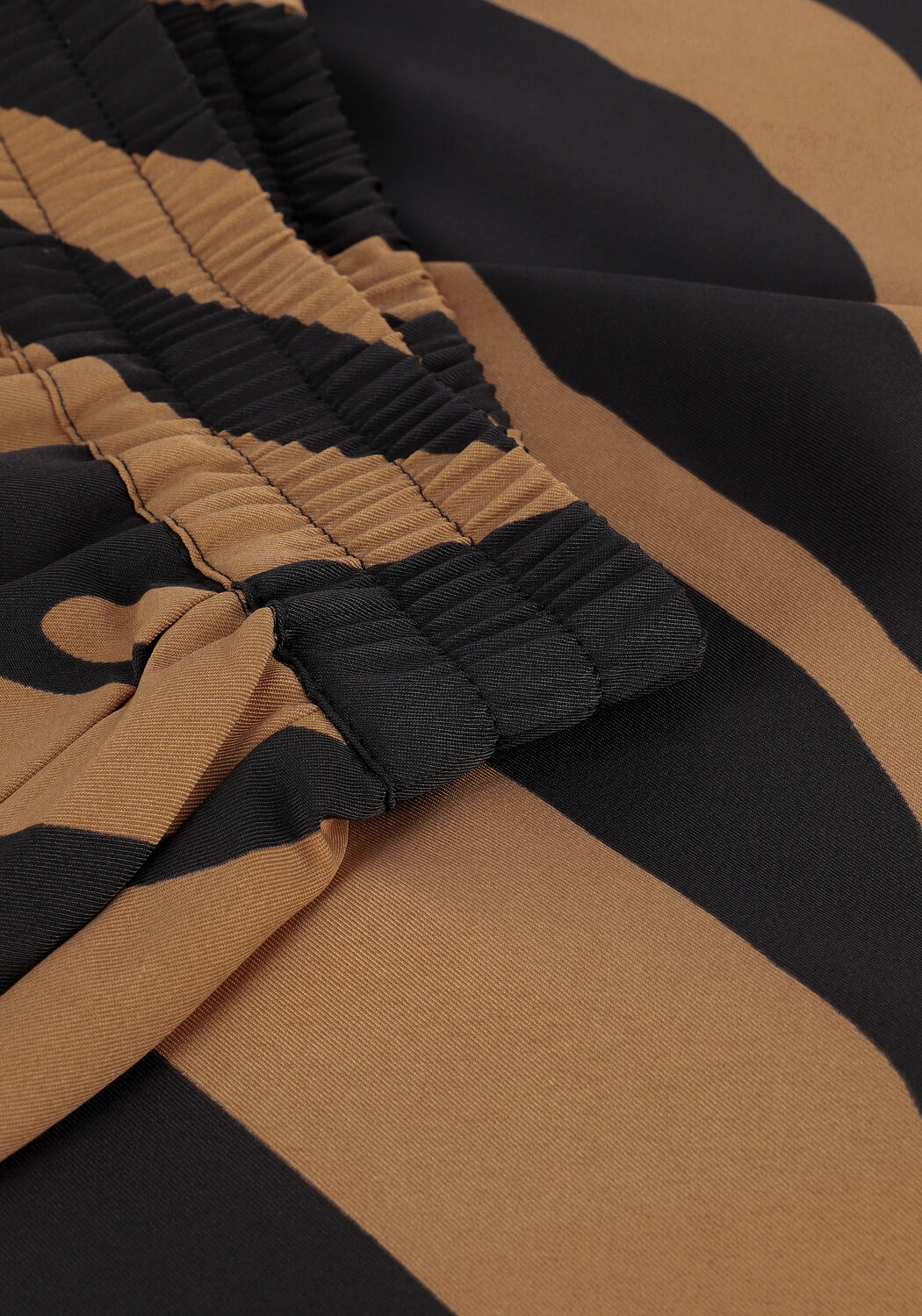 Camel GESTUZ Wijde broek BOTHILDEGZ HW PANTS - large