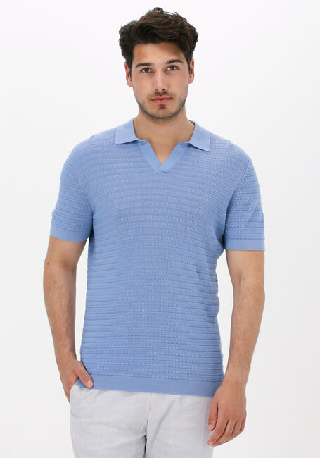 Lichtblauwe DRYKORN Polo BRAIAN 425052 - large