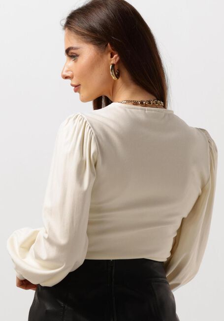 Beige GESTUZ Blouses RIFAGZ V-NECK BLOUSE - large