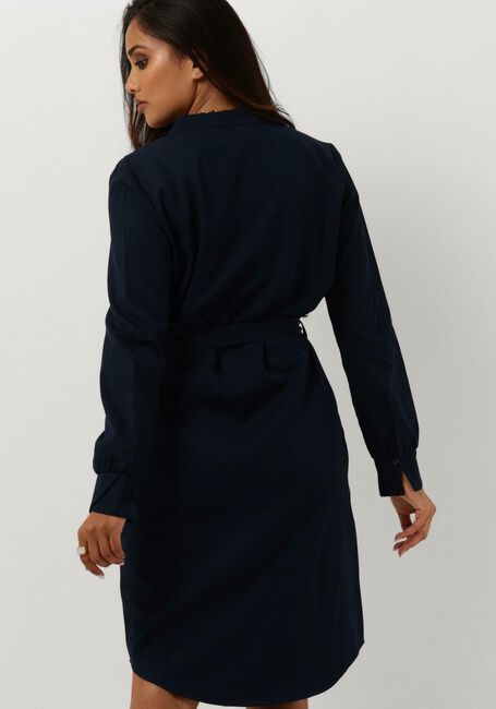Donkerblauwe ANOTHER LABEL Mini jurk DALYCE DRESS L/S - large