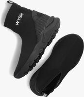 Zwarte WYSH Hoge sneaker JAIME - medium