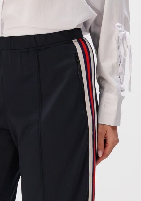 Donkerblauwe HAUTE L'AMITI&Eacute; Broeken BAGGY RN TRACK TALL PANTS - large