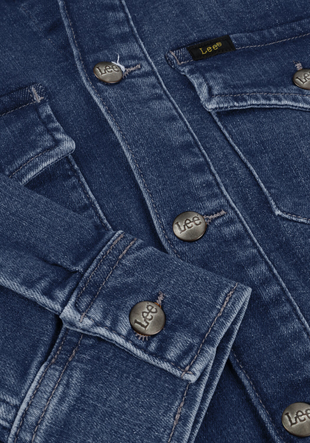 Donkerblauwe LEE Jumpsuit WESTERN JUMPSUIT - large