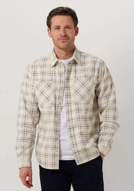 Gebroken wit SELECTED HOMME Overshirt SLHLOOSEFINN LS CORD OVERSHIRT W - large