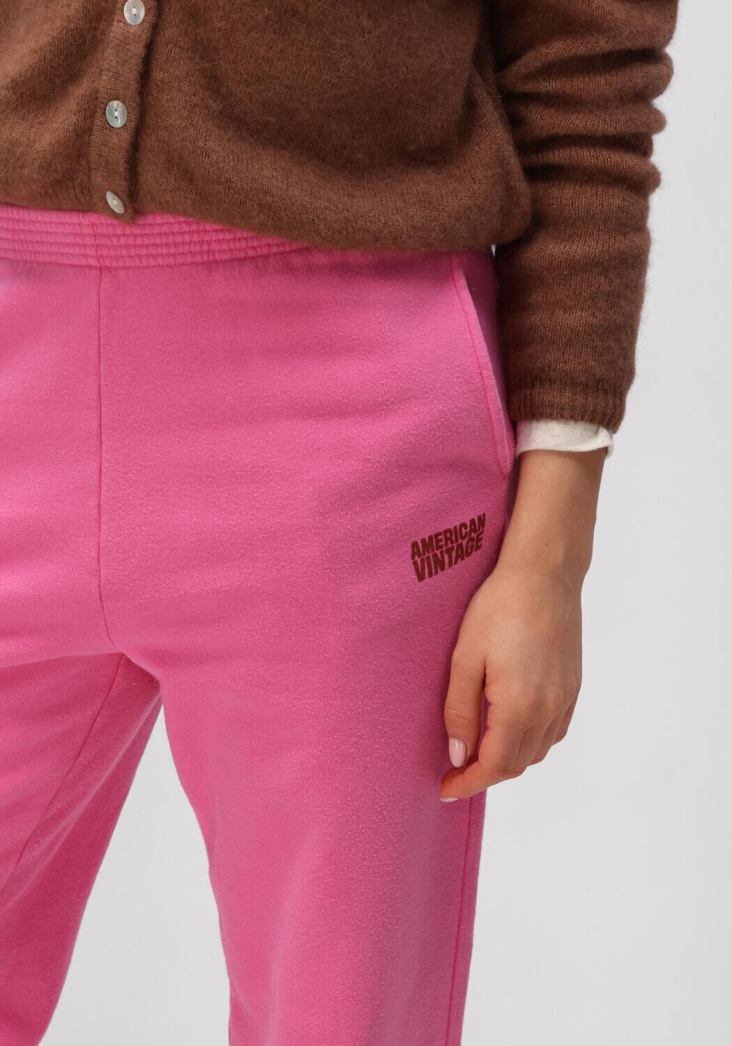 Roze AMERICAN VINTAGE Joggingbroek PLIZZY - large