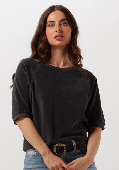 Donkergrijze BY-BAR Top NEVA SLUB TOP - large
