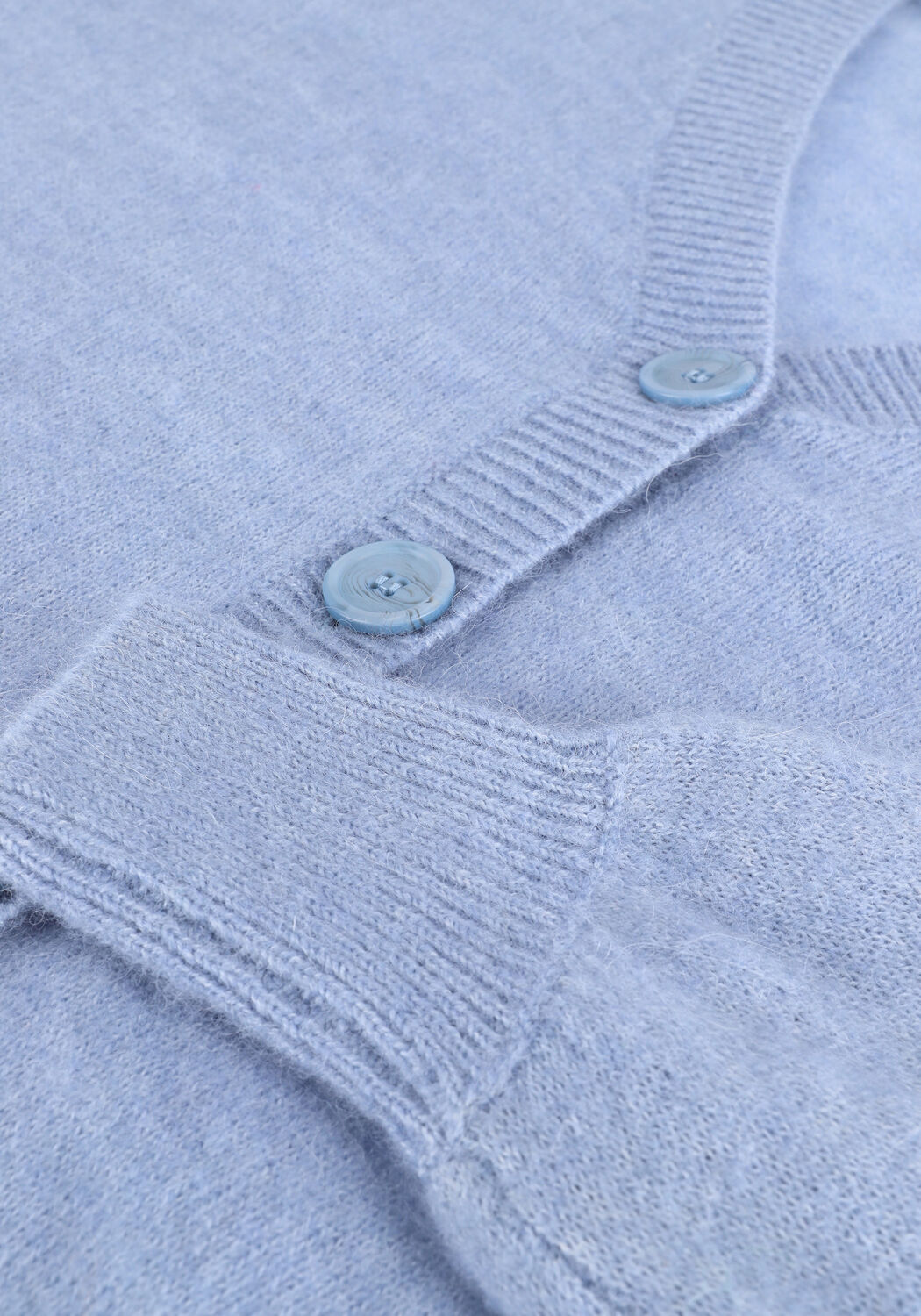 Lichtblauwe MINUS Vest DITA KNIT CARDIGAN - large