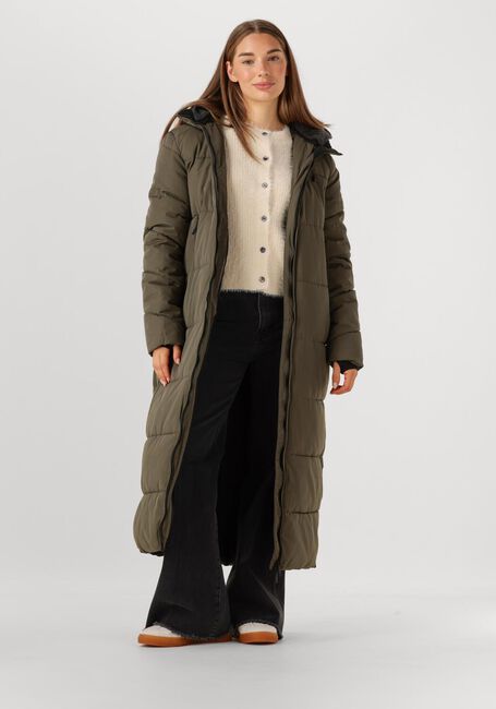 Groene WITHBLACK Gewatteerde jas WBLSOPHIE MAXI PUFFER COAT - large