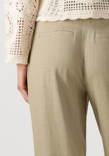 Groene Y.A.S. Wijde broek YASISMA HW PANTS - large