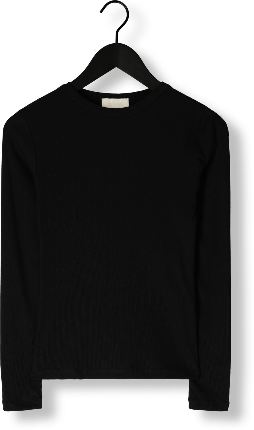 NOTRE-V Dames Tops & T-shirts Nv-eelke Round Neck Zwart