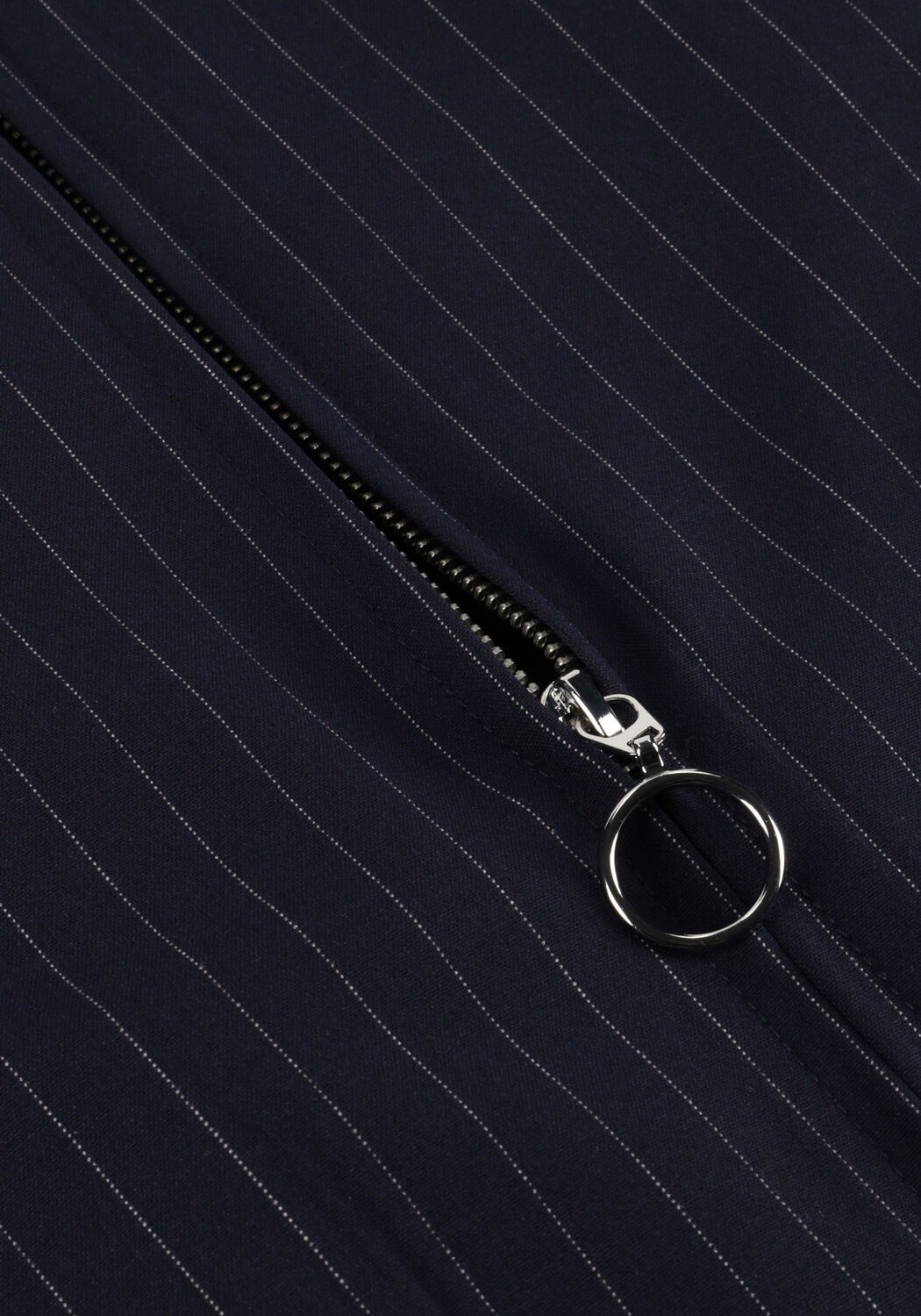 Donkerblauwe WITHBLACK Jack WBLVALENTINA STRIPED BOMBER - large