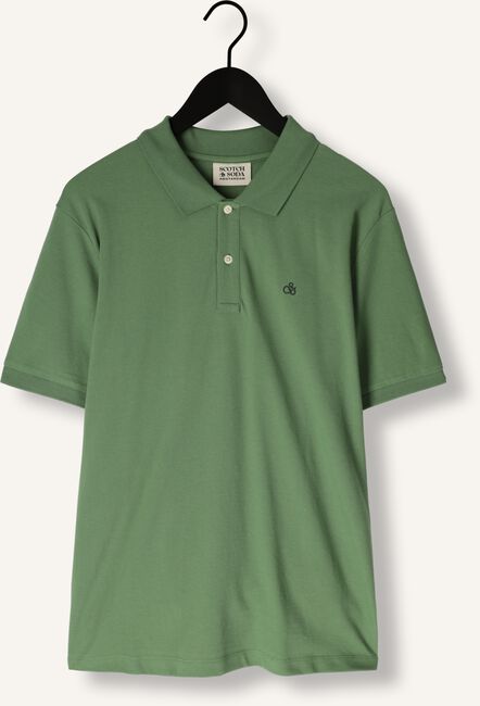 Groene SCOTCH & SODA Polo LOGO PIQUE POLO Groene SCOTCH & SODA Polo LOGO PIQUE POLO - large
