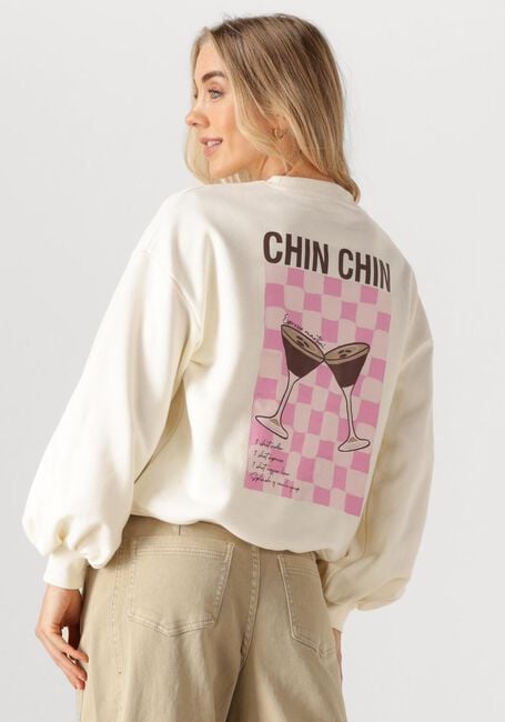 Ecru YDENCE Sweater SWEATER CHEERS BABE - large