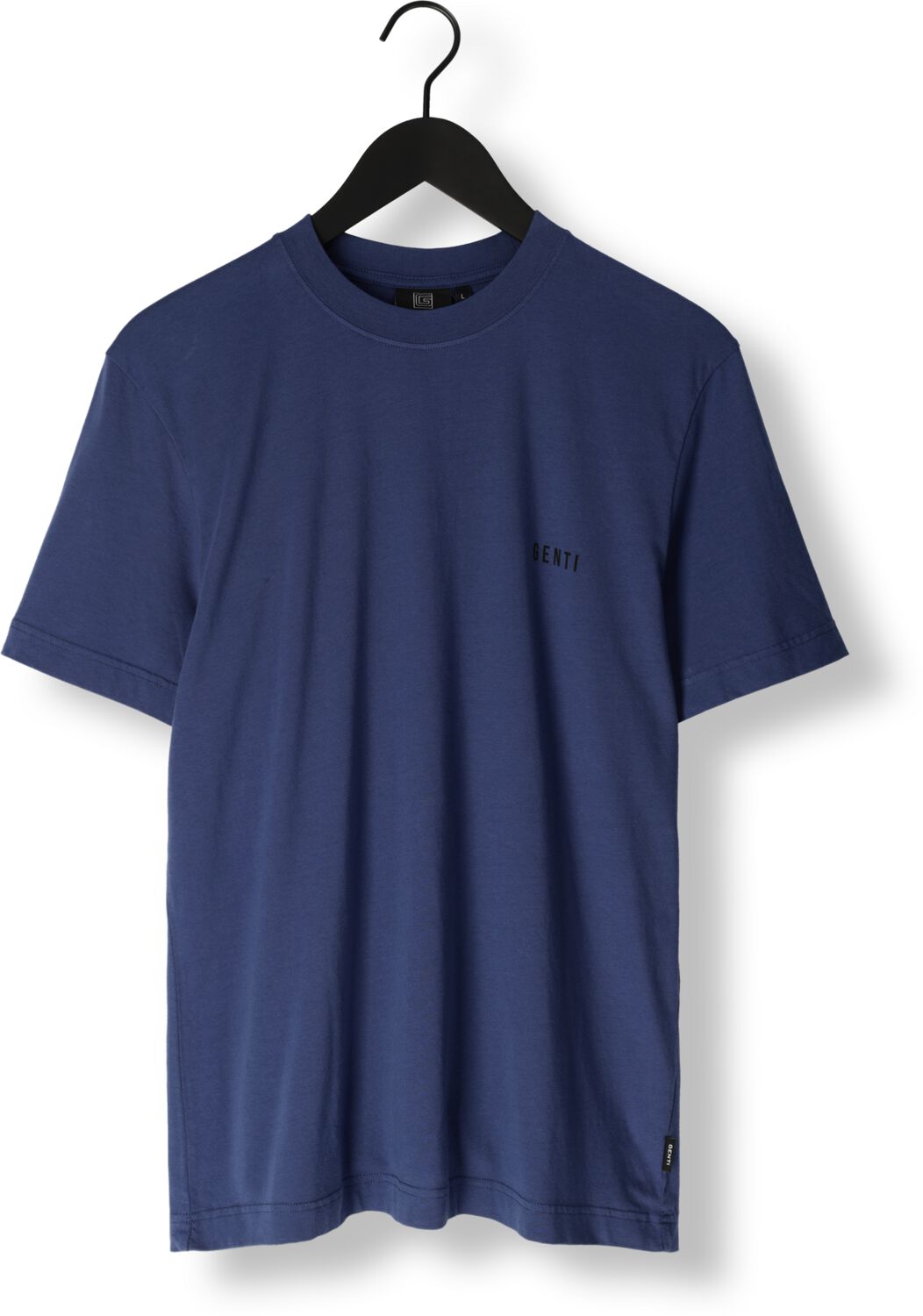 GENTI Heren Polo's & T-shirts J9038-1223 Blauw