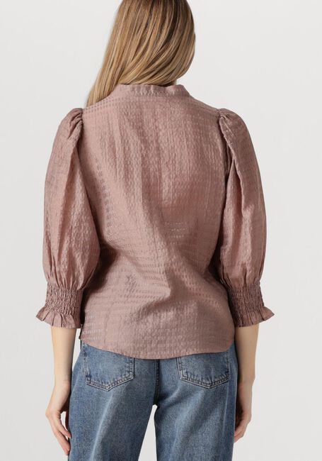 Taupe CO'COUTURE Blouses CHARLIECC FRILL SS SHIRT - large