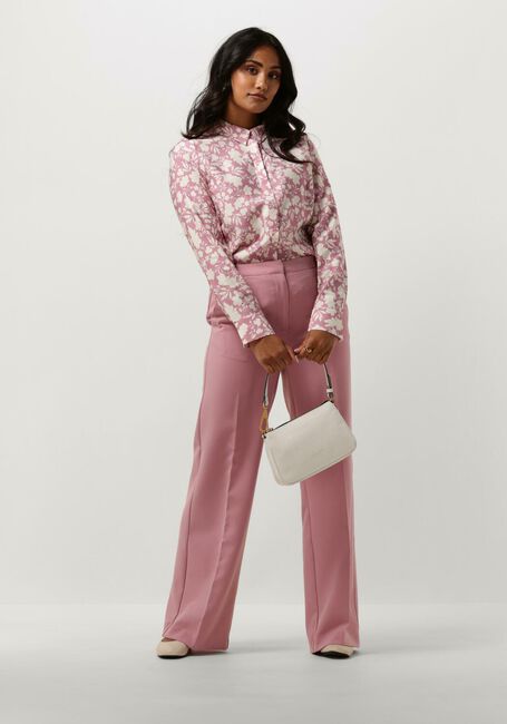 Roze ANOTHER LABEL Wijde broek MOORE PANTS - large