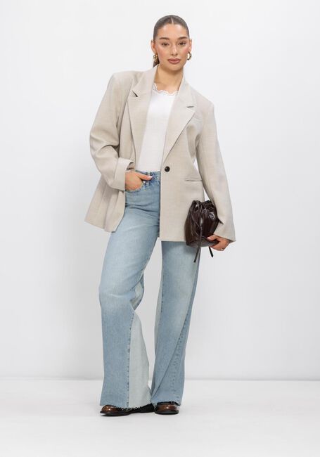 Witte ROSEMUNDE Top BABETTE SILK T-SHIRT LACE - large